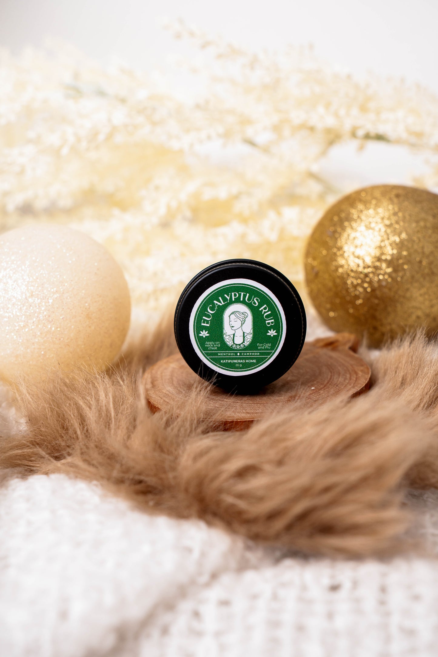 Eucalyptus Balm – 10g & 30g | Natural Cold & Flu Relief with Cocoa Butter