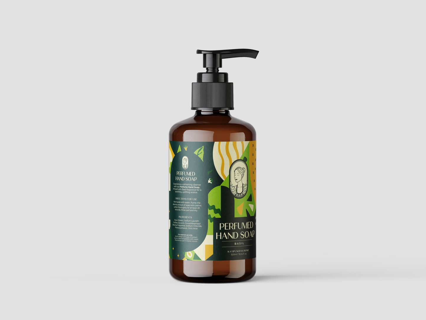 Perfumed Hand Soap – Lavender & Basil | Gentle, Moisturizing & Naturally Fragrant