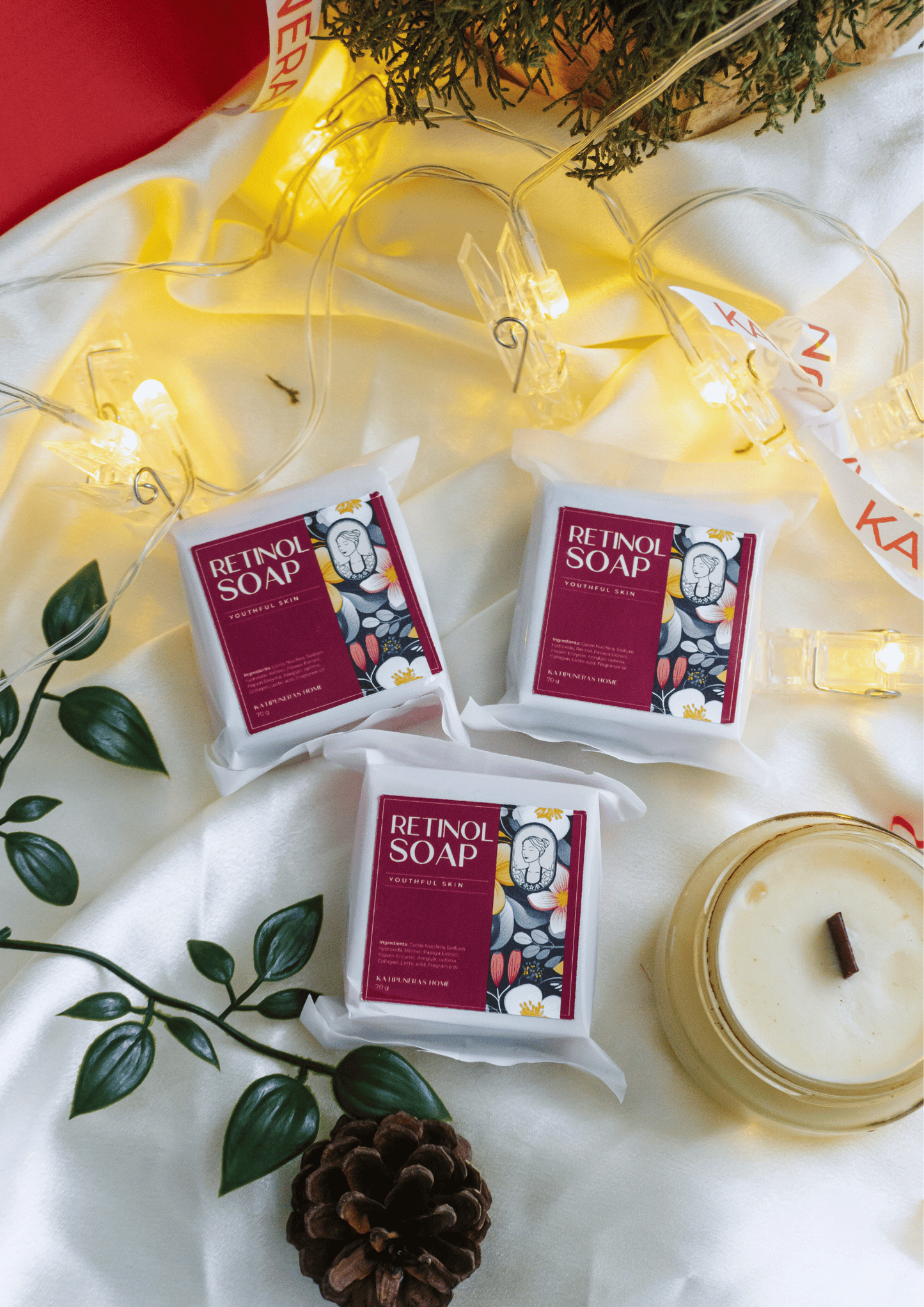 Katipuneras Retinol Soap for Youthful Skin