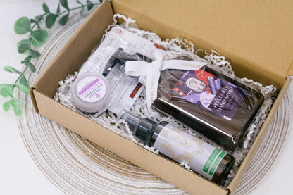 Breathe & Bloom Travel Gift Set | Hand Soap, Vapor Rub & Home Spray