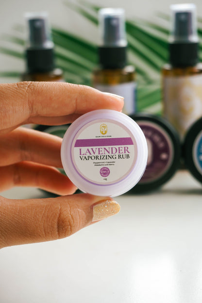 Lavender Vapor Rub – 10g & 30g | Natural Soothing Balm with Cocoa Butter