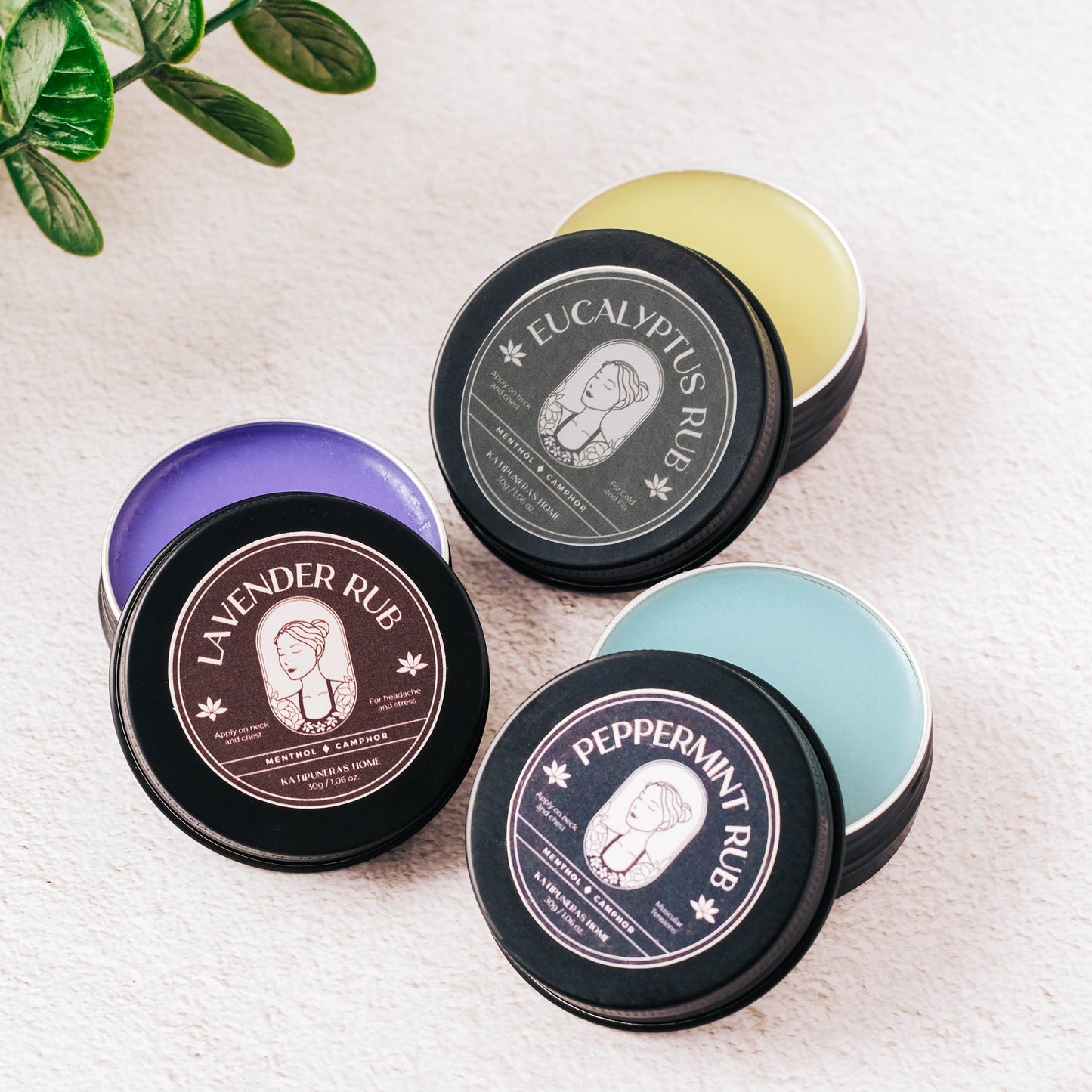 Soothing lavender vapor rub with creamy texture for everyday use – Katipuneras PH