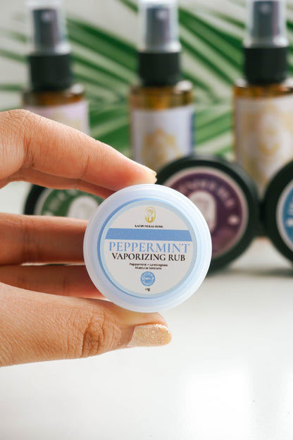 Peppermint Balm – 10g & 30g | Muscle Pain & Back Relief with Cocoa Butter