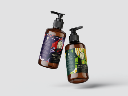 Perfumed Hand Soap – Lavender & Basil | Gentle, Moisturizing & Naturally Fragrant