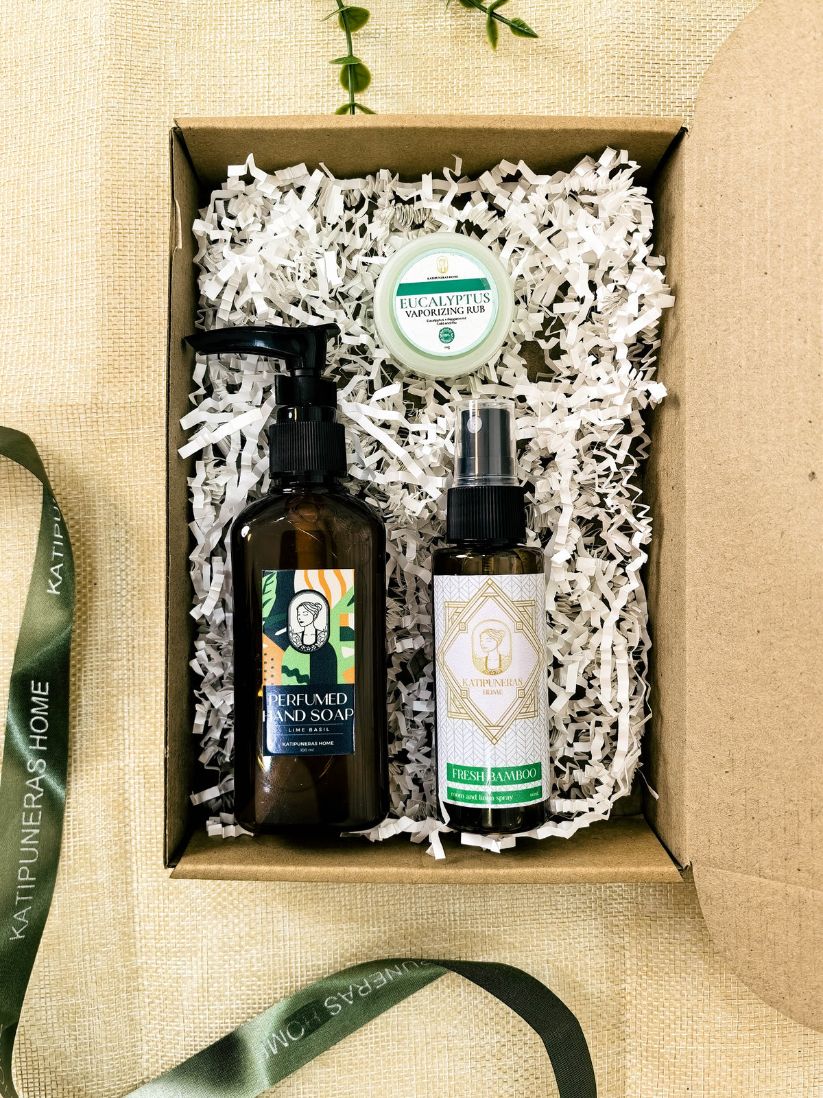 Everyday Wellness Gift Set | Hand Soap 100ml + Home Spray 60ml + Vapor Rub 10g