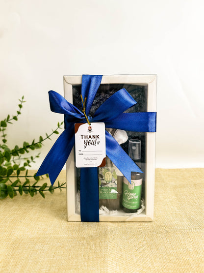 Local Comfort Gift Set | Inabel Towel + Home Spray 30ml + Hand Soap 100ml