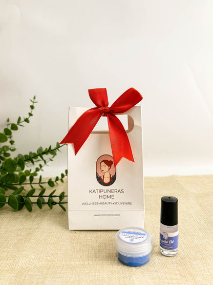 Mini Wellness Brand Kit | Vapor Rub 10g + Essential Oil Blend 5ml